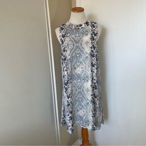 Floral Patterned Sleeveless Dress